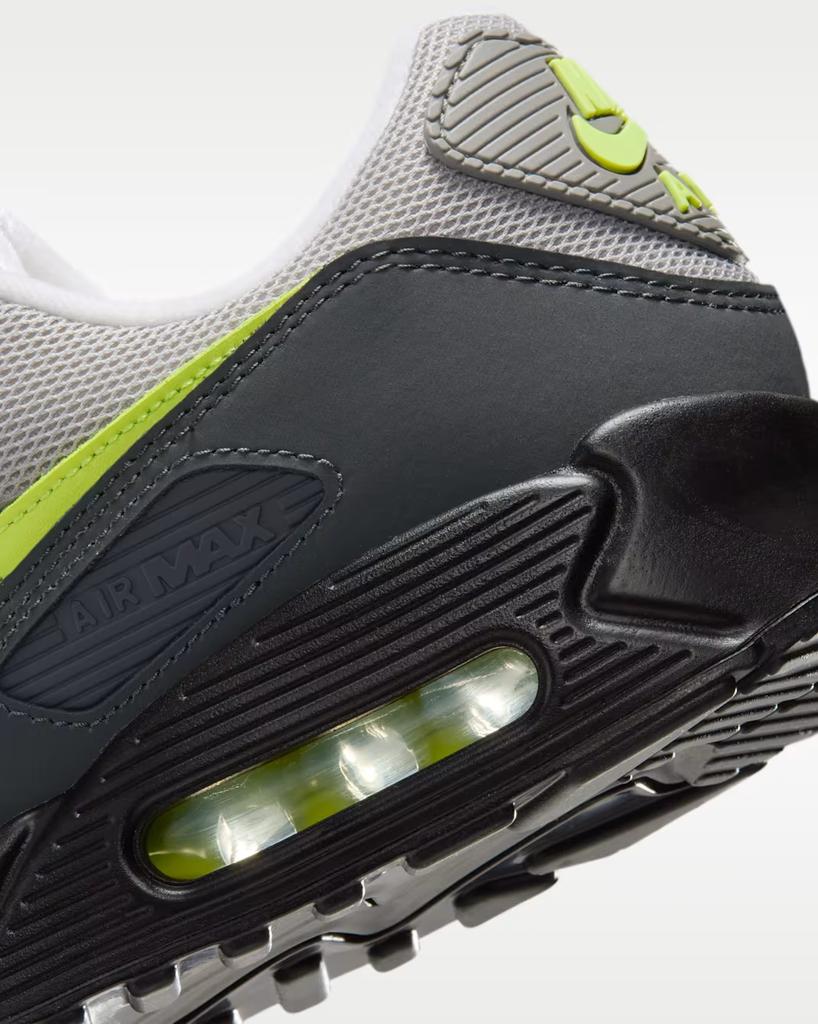 IQ0289-010 Nike Air Max 90 Black Neon Yellow (Men's)