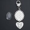 Wedding Bouquet Photo Charm Oval Picture Frame with Pendant Brooch For Bridal Stylish Photo Lapel Pin Assessories