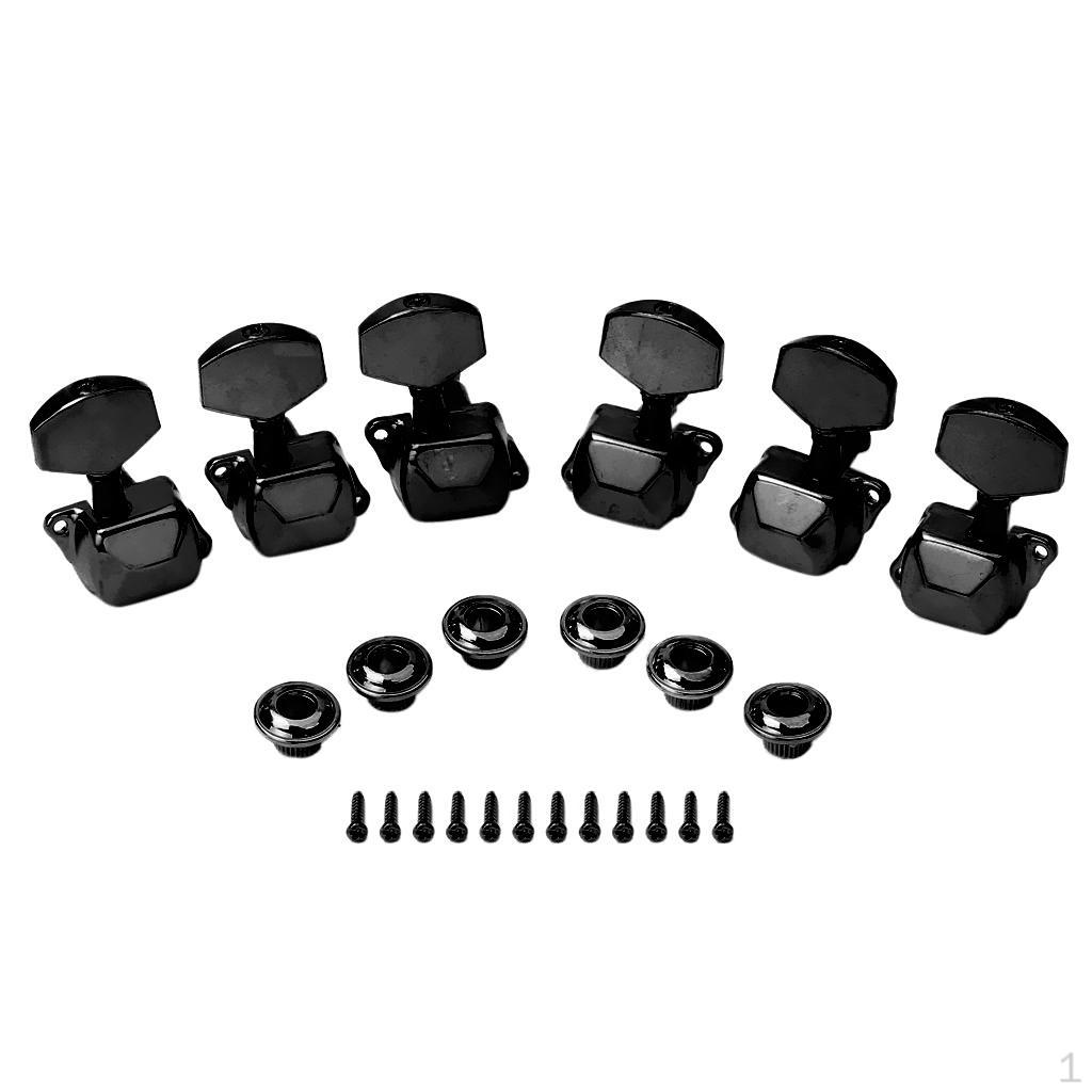 

6 шт. сменных колков для настройки струн полузакрытой гитары, 3L3R