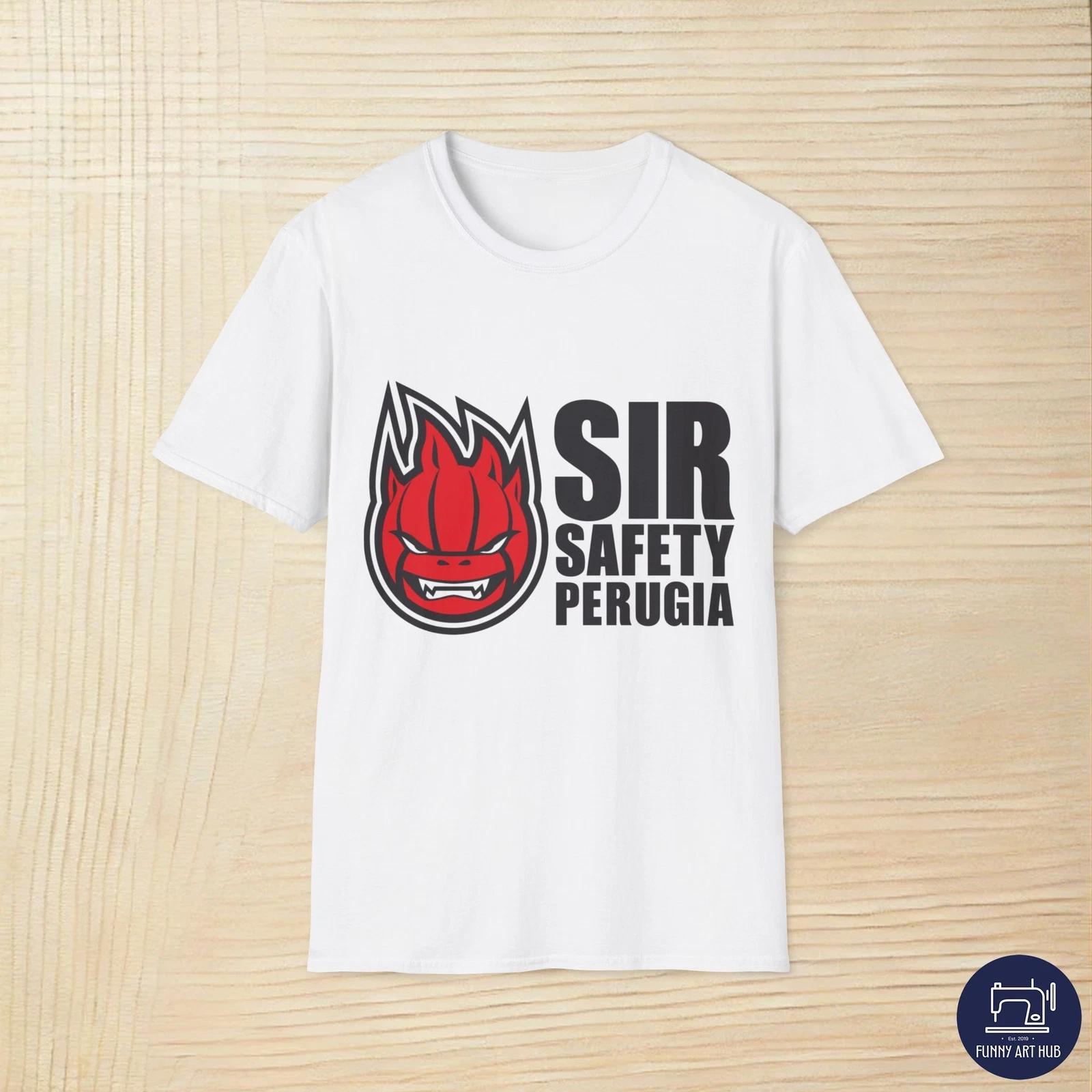 Sir Safety Perugia Volleyball Team Logo Unisex T-Shirt XL