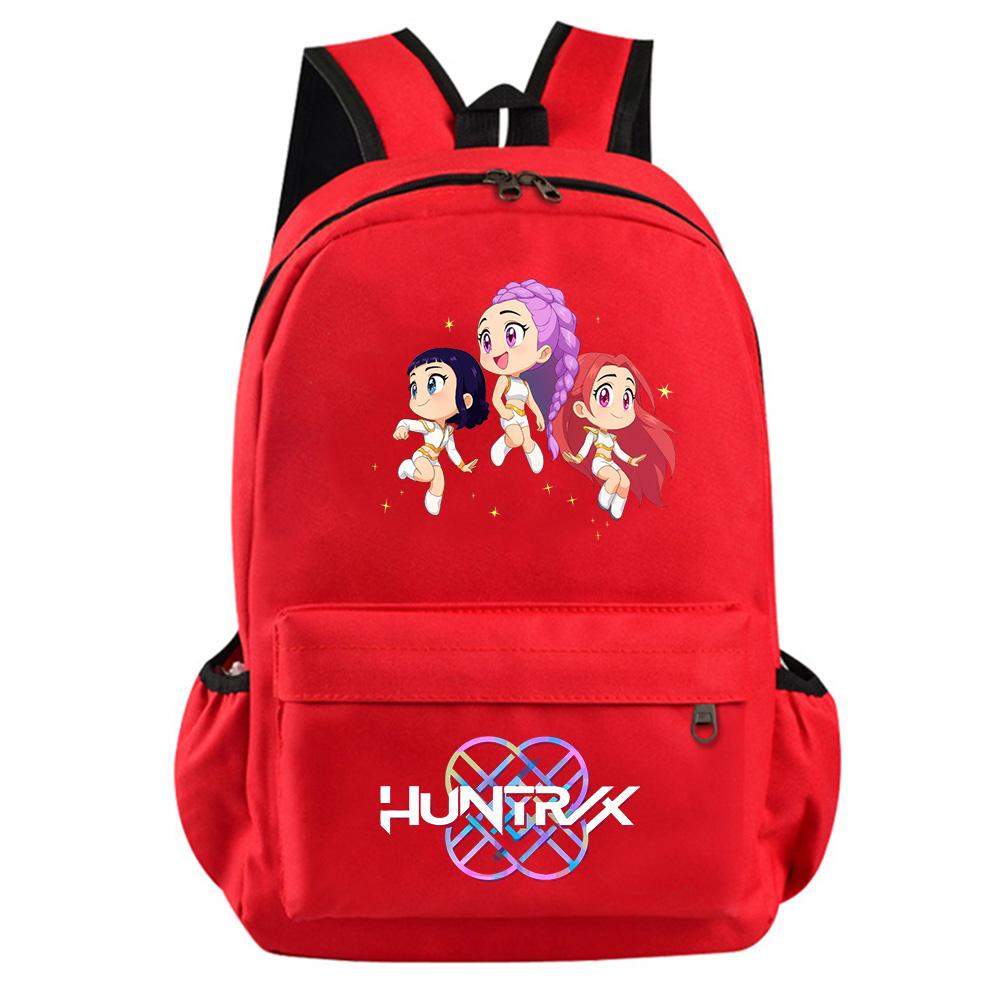 K-Pop Demon Hunters Printed Backpack for Teenager Student Girl Boy Bookbag Schoolbag Women Large Capacity Waterproof Travel Bag Kid Gift Rucksak