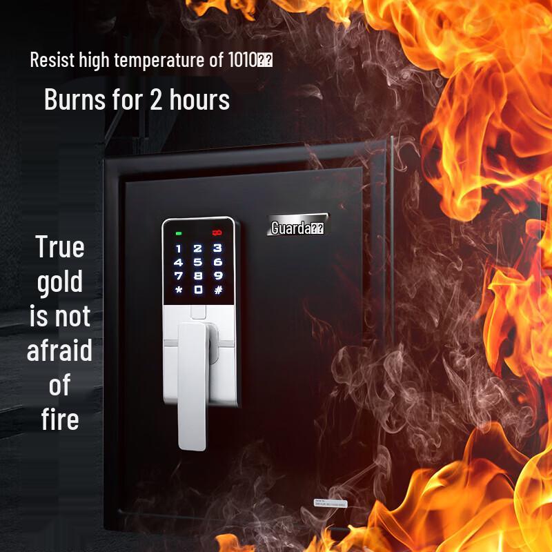 Shield UL Certified Fireproof Smart Anti-Theft Safe, 45cm