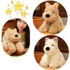 White/brown West Highland Terrier Plush Toy Pillow For Sleeping And Cuddling Great Birthday Gift For Boys And Girls