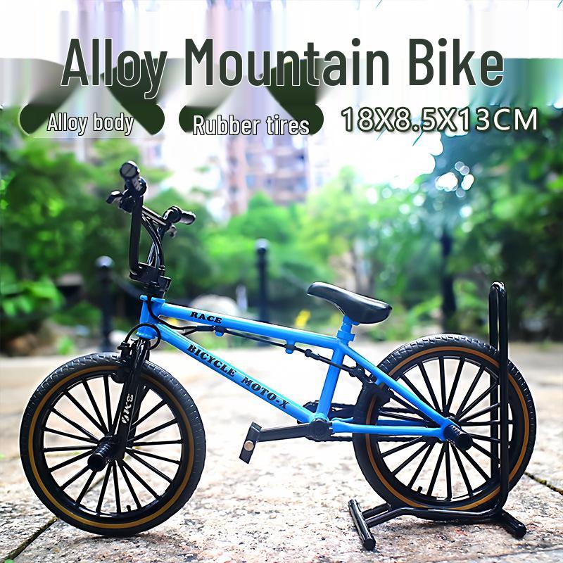 Alloy Off-Road Downhill Bicycle Toy Model – Mountain Bike Ornament & Creative Gift.