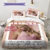 Sabrina Bliss Bedding Quilt Set Quilt Cover Pillowcase Home Decoration Birthday Gift (1 * Duvet Cover + 2 * Pillowcase, Without Core)