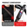 Car Seat Belt Shoulder Pads Leather Wear-Resistant Driving Interior For BMW 1 3 5 7 Series M F01 F20 F10 F13 E52 E53 E60 E93 Pdzm22