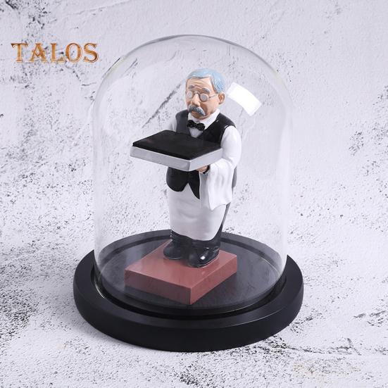 Old Butler Watch Stand Jewelry Shop Watch Display Holder Elderly Man Simulation Model Smooth Surface Watch Organizer Home Office Desktop Ornament