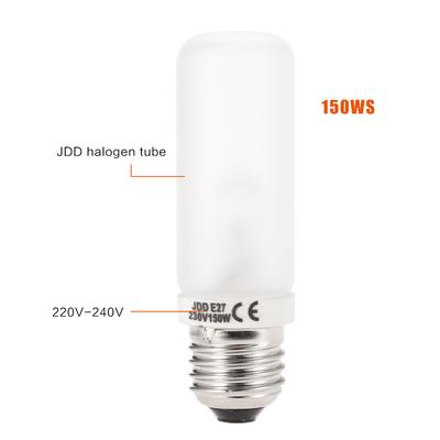 E27 150W 2800K Studiový stroboskop Fotografický blesk Modelovací světlo Trubicová lampa Žárovka 220V-240V / 230V