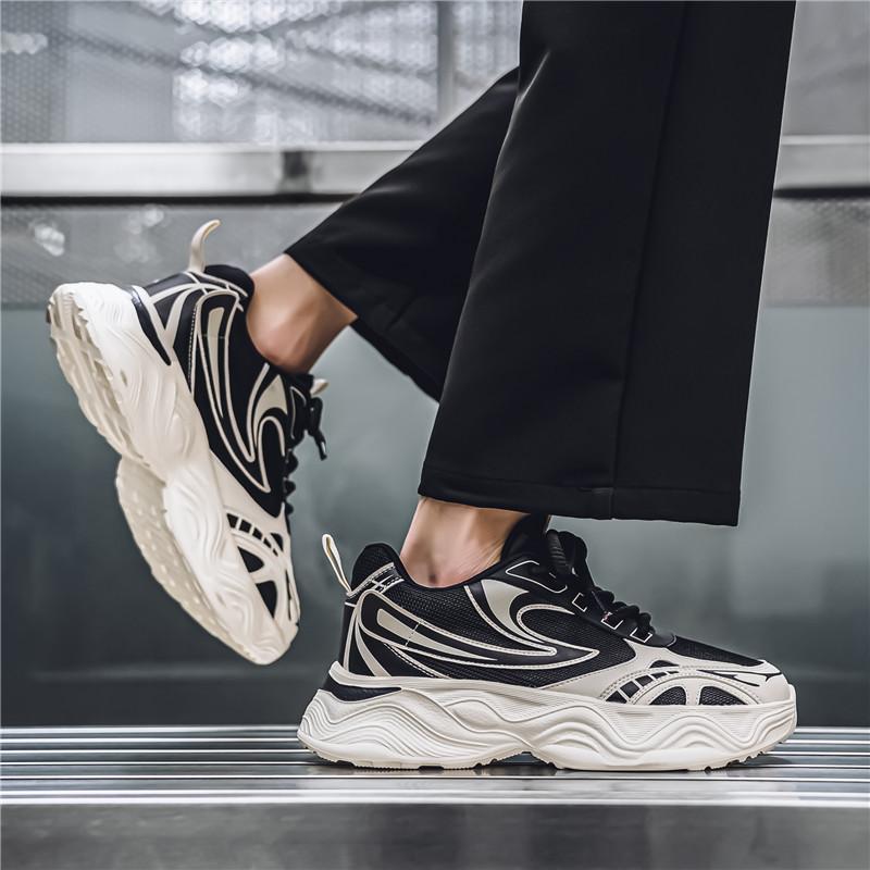 Low-top Soft-soled Cushioning Sneakers Outdoor Casual Trendy Shoes Comfortable Dad Shoes