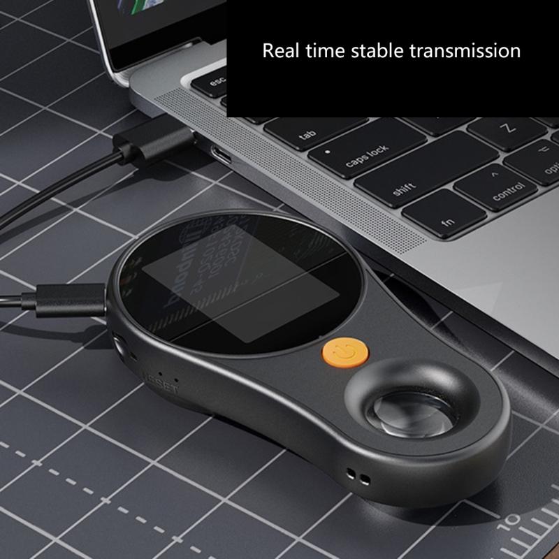 Magnifying Glass Pocket Microscopes Support PC 500x Magnification Handheld for Kids Educational Science Toys