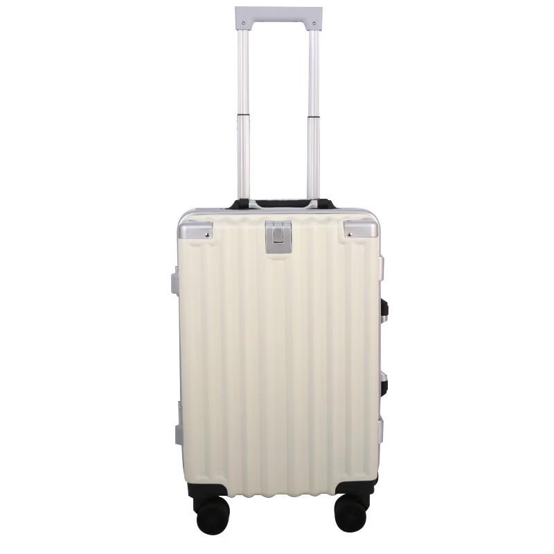 

OEING Striped USB Carry-on Suitcase