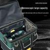 Telescopic Tool Bag: Durable, Wear-Resistant Canvas with Wheels, Large Capacity for Electricians