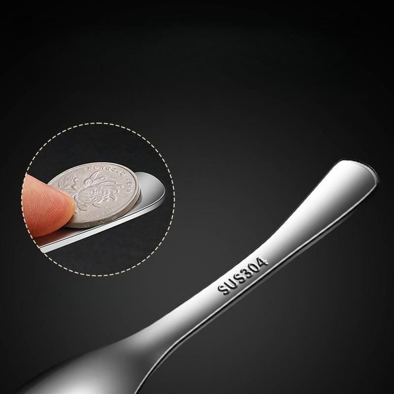 Spoon Home Creative Cute Stainless Steel Spoon Children Dining Kitchen Utensils Home Furnishings