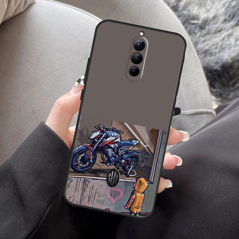Motorcycles On Display Case For ZTE Nubia Red Magic 10S 10 Air 8 8S 9 9S 11 Pro Plus 5G 6R 7 6 7S 6S Pro Back Cover