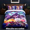Steven Universe Design Bett Bettwäsche Set 1 Bettbezug + 2 Kissenbezüge Weich Atmungsaktiv Haushalt Bettwäsche