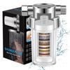 15-Layer Shower Filter: Removes Chlorine with Granular, Activated Carbon & PP Cotton for Purified Water