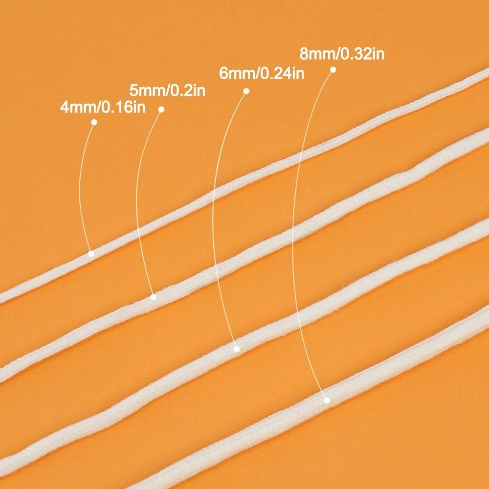 Drip Irrigation Hydroponic Self Wick 4/5/6/8mm Watering Wick Cord Absorbent Cotton Rope  for Plants