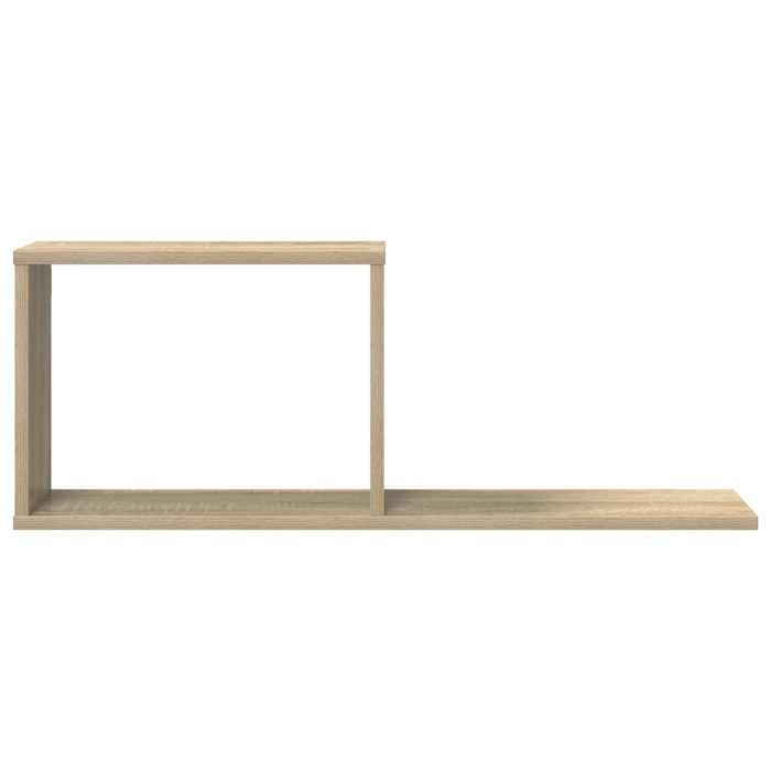 Maison Exclusive - Étagères flottantes 2 pc Chêne Sonoma 80 x 15 x 30 cm