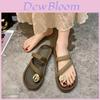 Summer Chic Women's Pu Slide Sandals Perfect For Beach Days With Skirts And Dresses