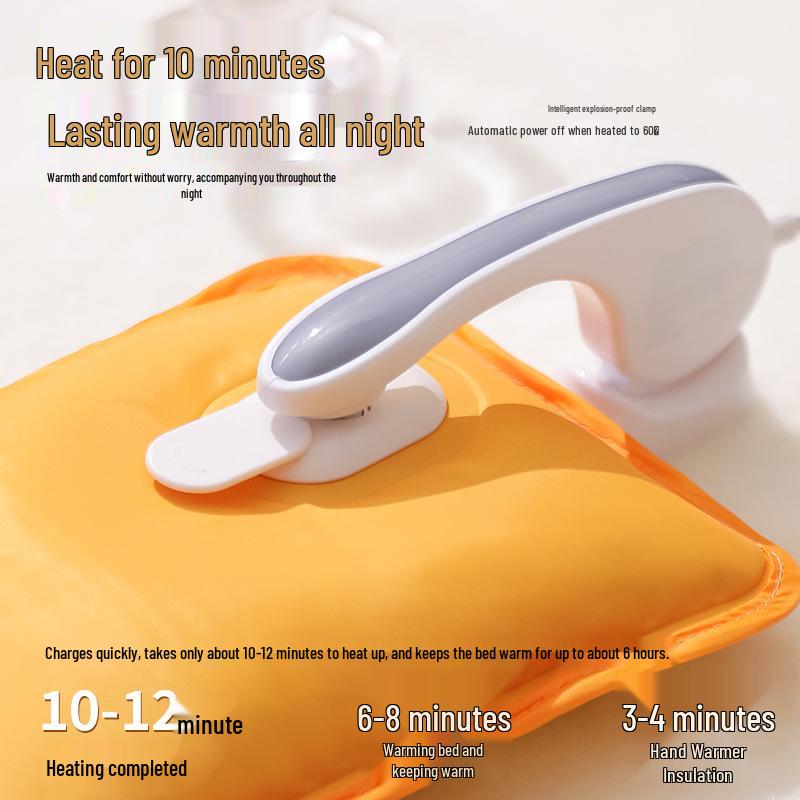 Cute Cartoon Explosion-Proof Hand Warmer Hot Water Bag - Safe and Cozy Winter Gift