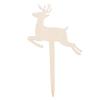Wooden Sign Creative Gardening Plant Label Can Write Insert Ground 10PCS