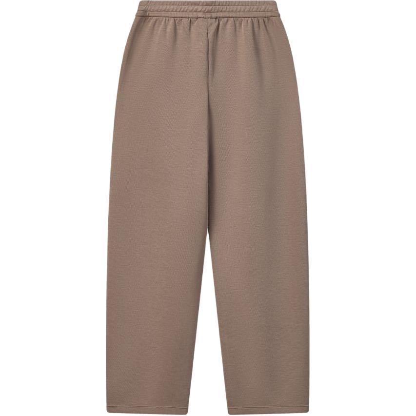 Fila Original Solid Color Lace-Up Mid-Rise Knitted Casual Pants Women Bottoms F11W629601F-BN