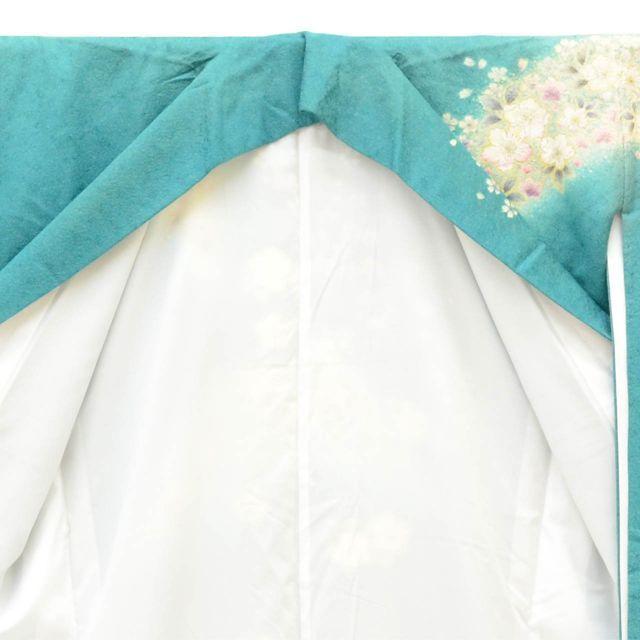 Used Kimono Recycled Kimono Furisode Furisode Vintage Furisode Vintage Furisode Pure Silk Silk LL Size Tall Large Size Tall Size Slightly Plump L