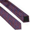 Men's Tie, Pocket Square, and Cufflinks 4-Piece Set - Cashew Flower Design, High-End Feel, 8cm Tie