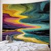 Colorful vortex painting design Digital printing polyester wall tapestry suitable for use in living rooms bedrooms offices party