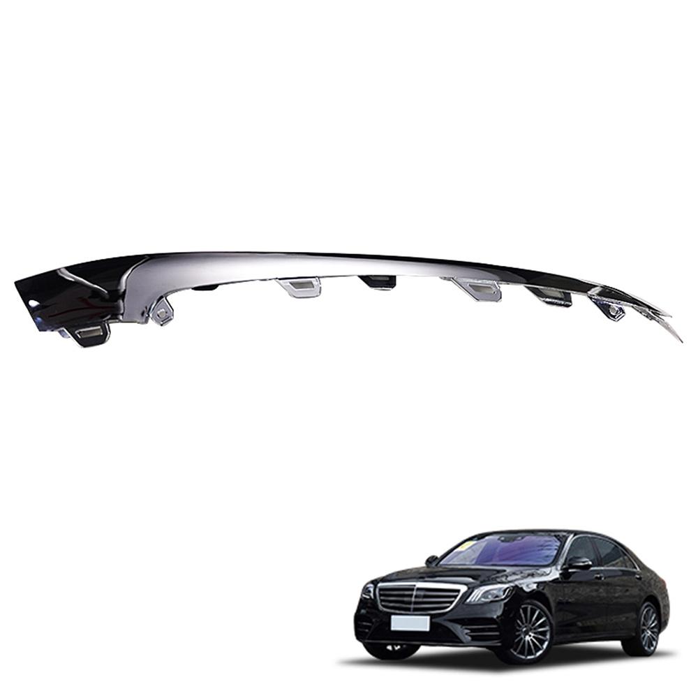 For 2018-2020 Mercedes W222 S450 S560 Front Left Lower Bumper Lip Trim Molding