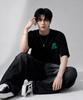 Seuteijial Sr Vintage Printed Short Sleeve T-Shirt [Black]