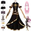 Cosplay completo di Vocaloid Megurine Luka Costume per Role Play di Cantante Virtuale per Donne