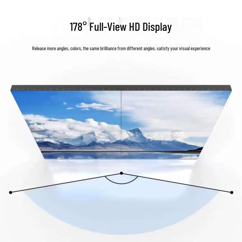 Lofit 55-inch 0.88mm Bezel LCD Video Wall Display CN plug (adapter included)