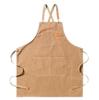 FREESE Outdoor Apron Work Mens Thick100 Cotton Canvas Camping Bonfire DIY Cooking BBQ Café Hairdresser