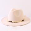 Popular European and American Classic Simple Flat-brimmed Top Hat Men's and Women's Fashionable and Elegant Versatile Jazz Hat Top Hat