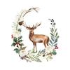 Vintage Christmas Metal Wall Decoration, Holiday Sticker Sign