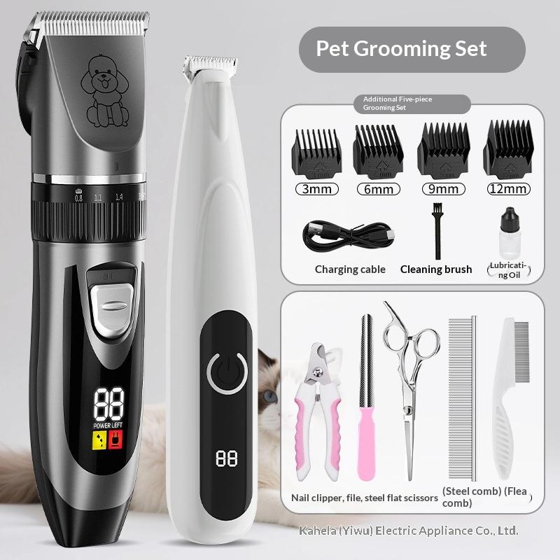 Hair Clipper Pet Cat Special Shaving Device Silent Cat Dog Special Electric Clipper Cat Dog Foot Hair Trimming Fader Knife