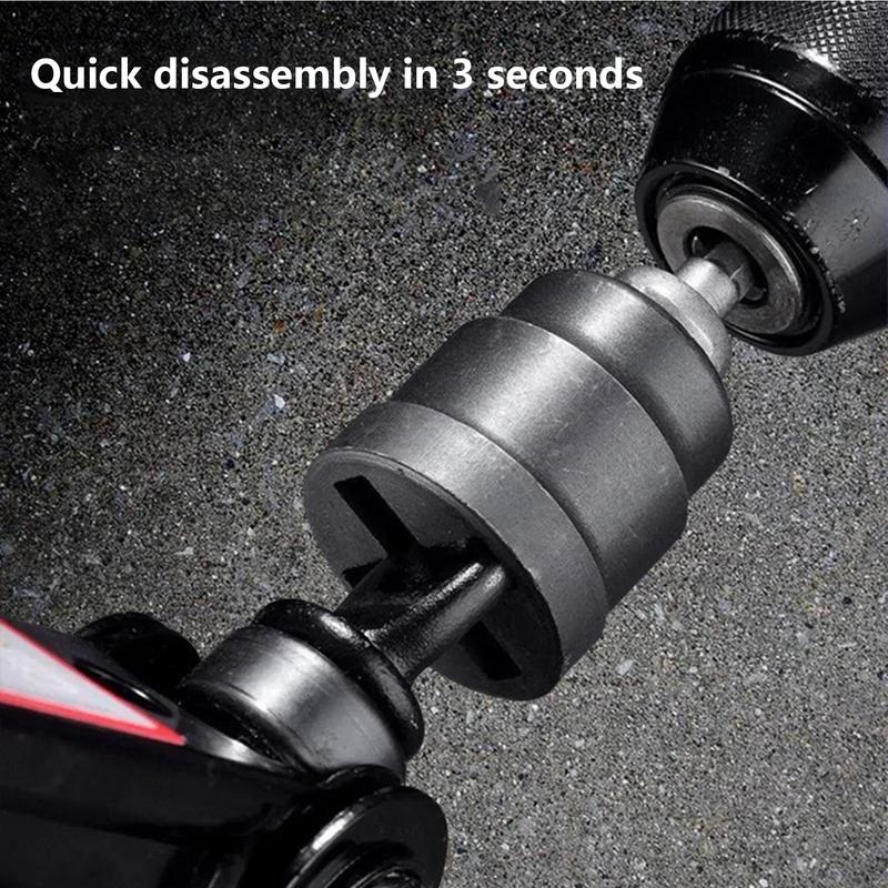 Universal Jack Socket Adapter for Hand Drill Vehicle Auxiliary Tire Removal  Labour Saving Suitable for Electric Wrenches