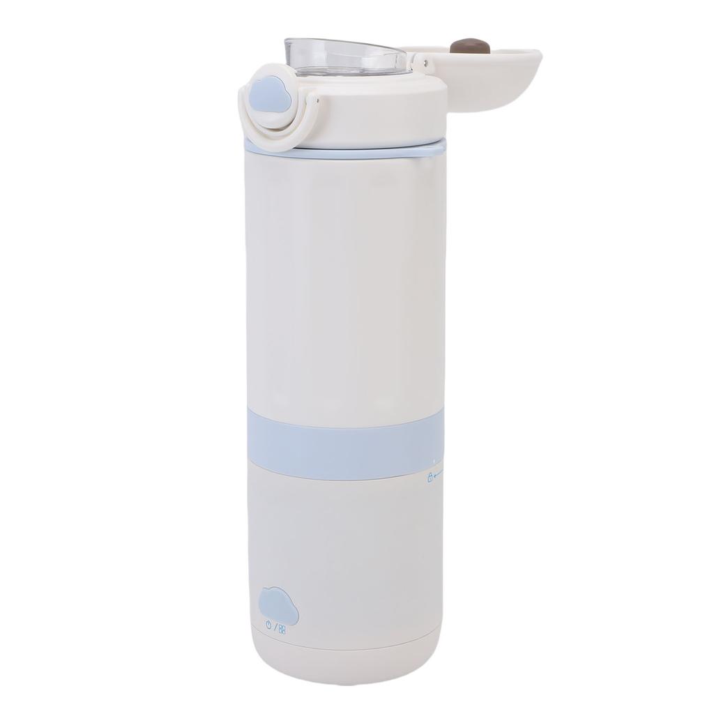 Reise-Wasserkocher Wiederaufladbar Tragbar 316 Edelstahl Auto-Heizbecher 500ML Schnellkochende Wasserflasche