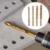 2/3/4/5Pcs Four-Edged Eccentric Drill Bit Skewed Head Concrete Drill Bit Set  Drilling Tool