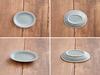 Tableware East Small Dot Oval Dinnerware Set Plates, Plates, 12cm, 5-Color Set,