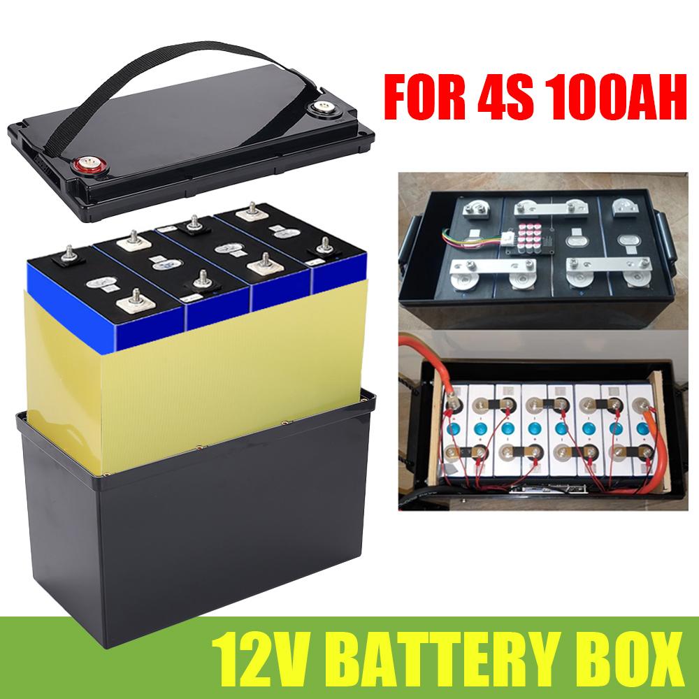 Waterproof Battery Box Battery Protection Box for Lithium Batteries Commonly Used in Scenarios with Carrying Strap Accessories
