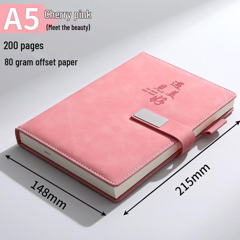 Deluxe A5/B5 Business Planner Notebook with Custom Logo Gift Box