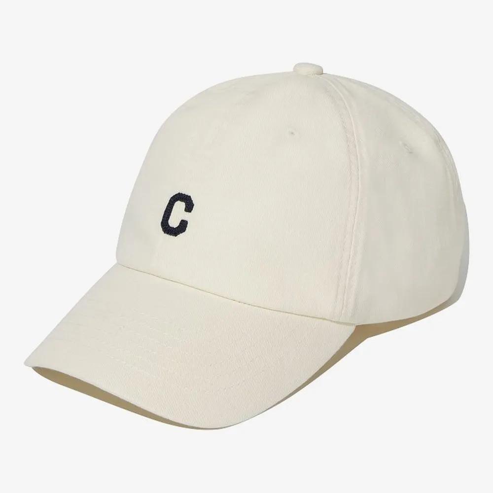 Small C Logo Flat Embroidery Standard Fit Ball Cap Ivory CO2606CA11IV FREE