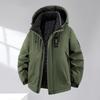Men's 400 Jin Extra Thick Windproof Outdoor Workwear Jacket, XL 2-Cotton Padded for Extra Warmth