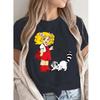 Candy Cartoon Print Streetwear T-shirt Harajuku Clothes Fashion Girls T Shirt Short Sleeve Summer Tee Casual Female O-Neck Top