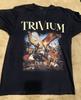 Trivium Band Black Cotton Unisex All Size S-5XL T-shirt Trend TA759 Unisex T-Shirt