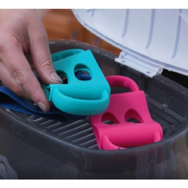 Dr. Brown silicone baby bottle handle 90g, mint, 2 pieces