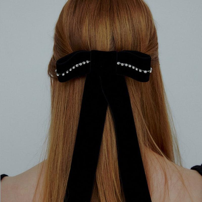 L`HEUR DIAMANT SAMTBAND BROSCHE