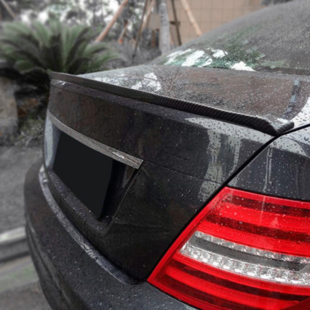 Modification de voiture Aile en fibre de carbone Légère Élégante Améliorer les performances Aile arrière Élégante Durable Populaire Style de voiture universel